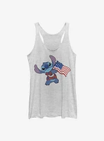 Disney Lilo And Stitch Tropic Flag Womens Tank Top