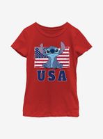 Disney Lilo And Stitch Americana Youth Girls T-Shirt