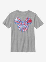 Disney Mickey Mouse Tie Dye Americana Youth T-Shirt