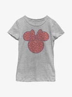 Disney Minnie Mouse Americana Paisley Youth Girls T-Shirt