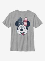 Disney Minnie Mouse American Bow Youth T-Shirt