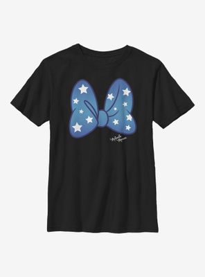 Disney Minnie Mouse Stars Bow Youth T-Shirt