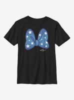 Disney Minnie Mouse Stars Bow Youth T-Shirt