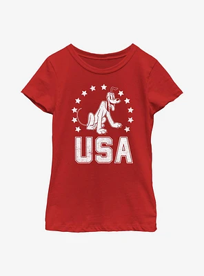 Disney Pluto USA Youth Girls T-Shirt