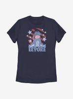 Disney Winnie The Pooh Eeyore Spangled Womens T-Shirt