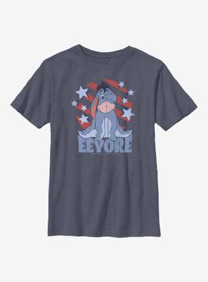 Disney Winnie The Pooh Eeyore Spangled Youth T-Shirt