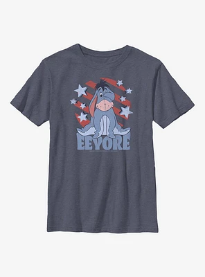 Disney Winnie The Pooh Eeyore Spangled Youth T-Shirt