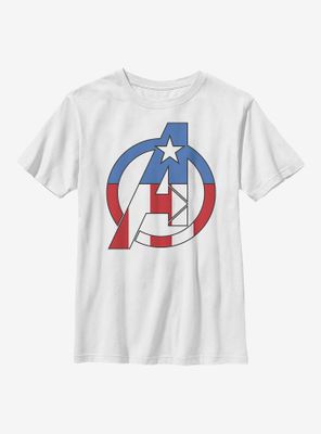 Marvel Avengers Captain America Youth T-Shirt