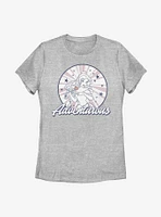 Disney Beauty And The Beast Belle Americana Womens T-Shirt