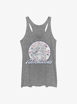 Disney Beauty And The Beast Belle Americana Womens Tank Top