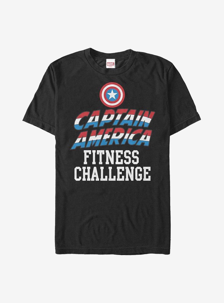 Marvel Captain America Challenge Accepted T-Shirt