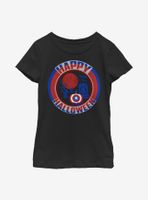 Marvel Captain America Cappy Halloween Youth Girls T-Shirt