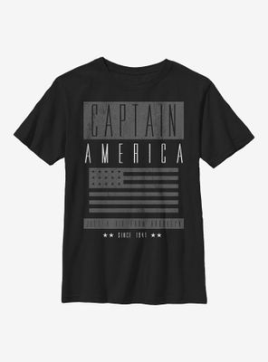 Marvel Captain America Greyout Capt Youth T-Shirt