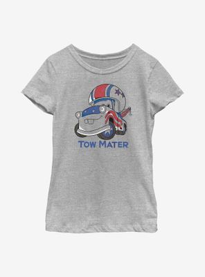 Disney Pixar Cars Mater Flag Youth Girls T-Shirt