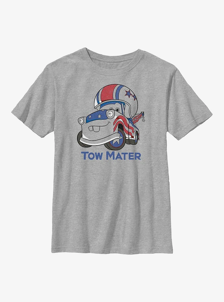 Disney Pixar Cars Mater Flag Youth T-Shirt