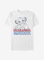 Disney The Lion King Americana Simba T-Shirt