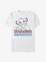 Disney The Lion King Americana Simba T-Shirt