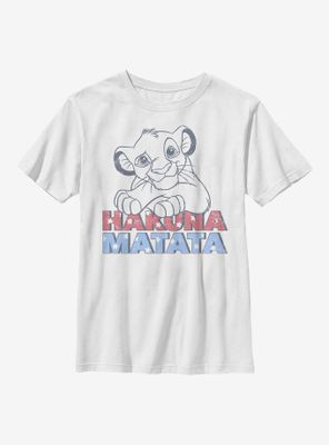 Disney The Lion King Americana Simba Youth T-Shirt