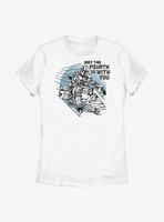 Star Wars The Mandalorian May Fourth Womens T-Shirt