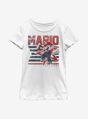Nintendo Super Mario Start Youth Girls T-Shirt
