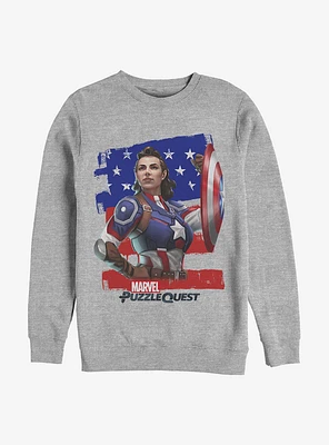Marvel Hero Peggie Sweatshirt