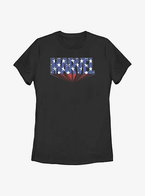 Marvel Star Logo Womens T-Shirt