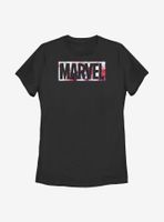 Marvel USA Dye Logo Womens T-Shirt