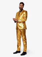 Gold Metallic Party Suit