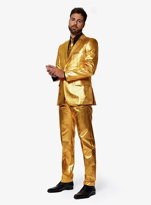 Gold Metallic Party Suit