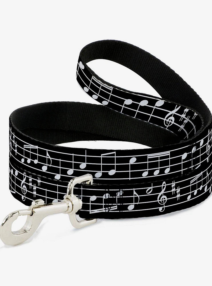 Music Notes Dog Leash