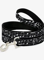 Music Notes Dog Leash