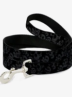 Stacked Skulls Dog Leash