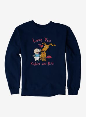 Rugrats Spike And Tommy I Love You To Kibbles Bits Sweatshirt
