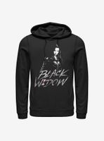 Marvel Black Widow Distress Hoodie