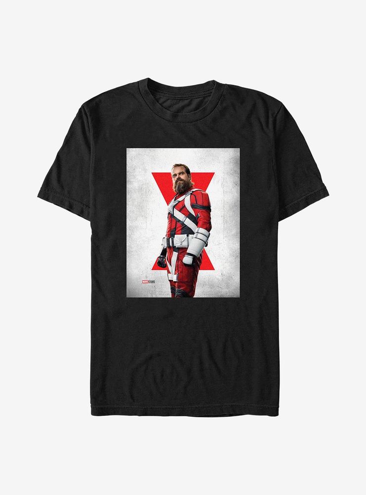 Marvel Black Widow Red Guardian Poster T-Shirt