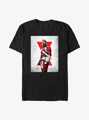 Marvel Black Widow Red Guardian Poster T-Shirt