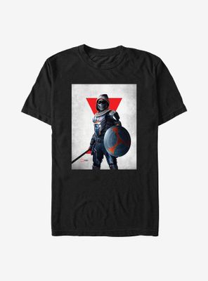 Marvel Black Widow Taskmaster Poster T-Shirt