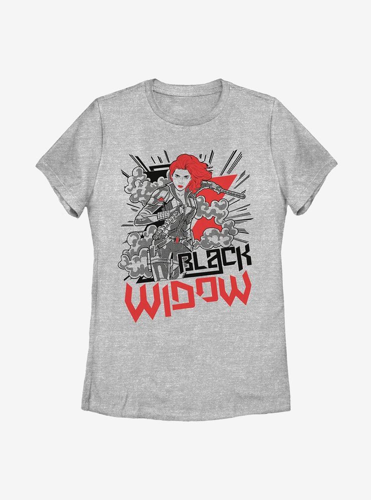 Marvel Black Widow Tone Womens T-Shirt