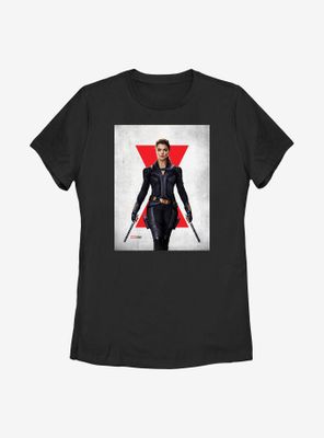 Marvel Black Widow Melina Poster Womens T-Shirt