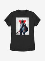 Marvel Black Widow Taskmaster Poster Womens T-Shirt