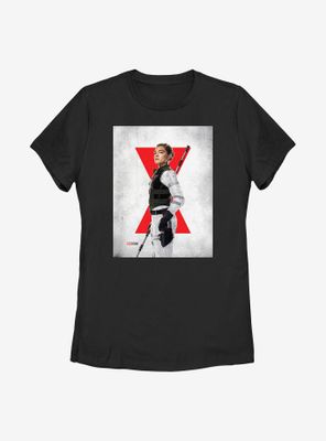 Marvel Black Widow Yelena Poster Womens T-Shirt