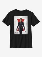 Marvel Black Widow Melina Poster Youth T-Shirt