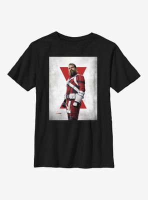Marvel Black Widow Red Guardian Poster Youth T-Shirt