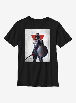 Marvel Black Widow Taskmaster Poster Youth T-Shirt