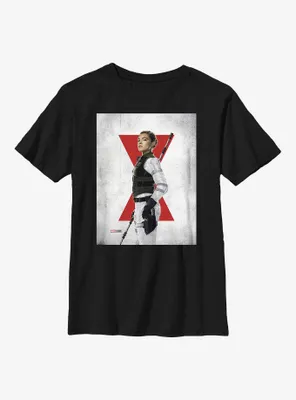 Marvel Black Widow Yelena Poster Youth T-Shirt