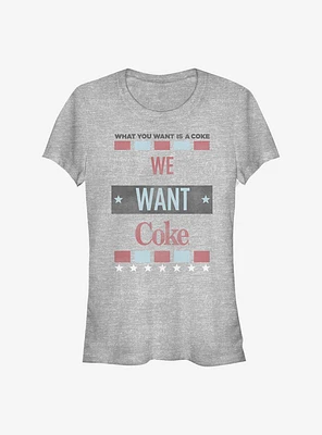 Coca-Cola What You Want Is Girls T-Shirt