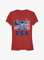 Disney Lilo & Stitch 'Merica Girls T-Shirt