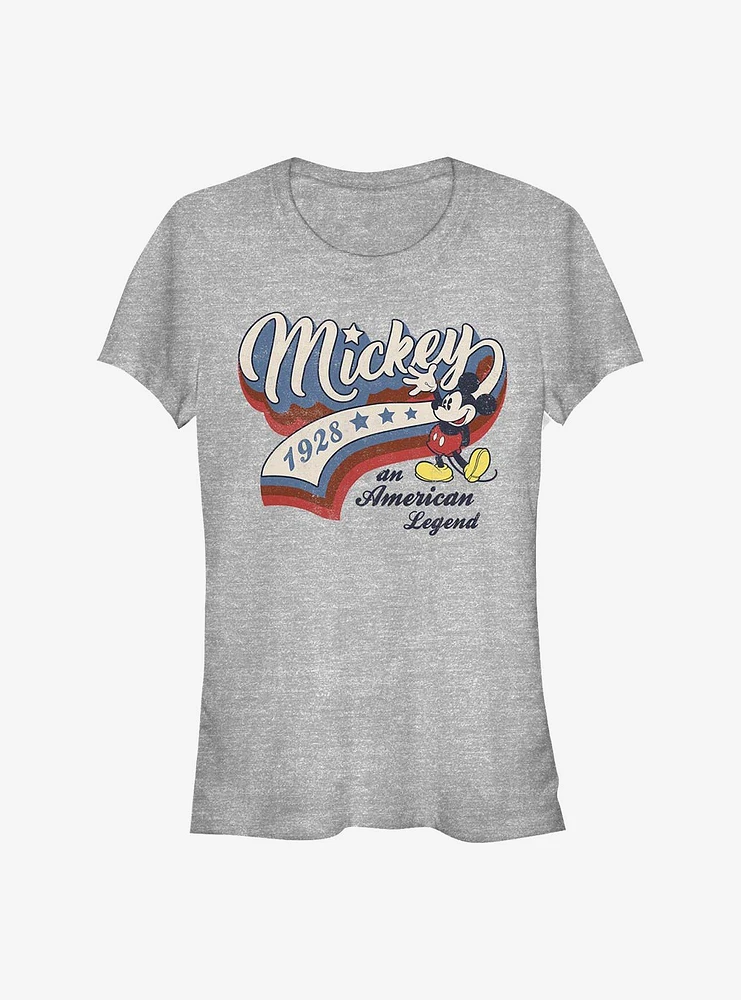 Disney Mickey Mouse 1928 An American Legend Girls T-Shirt