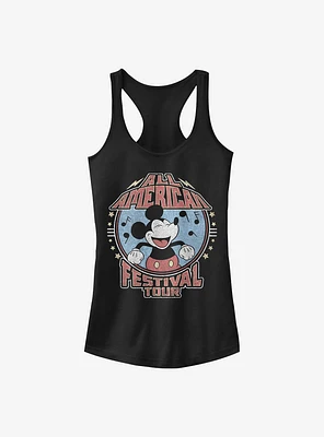 Disney Mickey Mouse All American Festival Tour Girls Tank