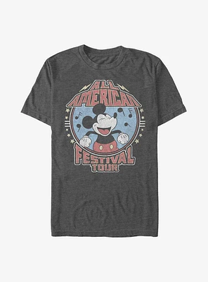 Disney Mickey Mouse All American Festival Tour T-Shirt